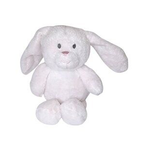 2018 Kellytoy Pink Bunny Rabbit Rattle Crinkle Lovey Plush Stuffed Toy 12"